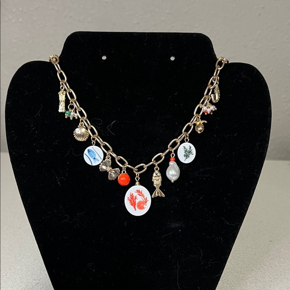 goods co Jewelry - Charming Gold Necklace with Colorful Accents